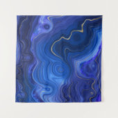 Lapis Lazuli Tapestry Wandteppich (Vorderseite (Horizontal))