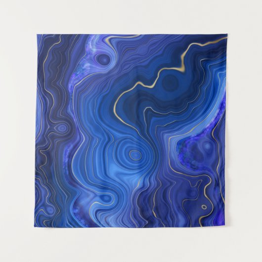 Lapis Lazuli Tapestry Wandteppich (Vorderseite (Horizontal))