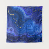 Lapis Lazuli Tapestry Wandteppich (Vorderseite)
