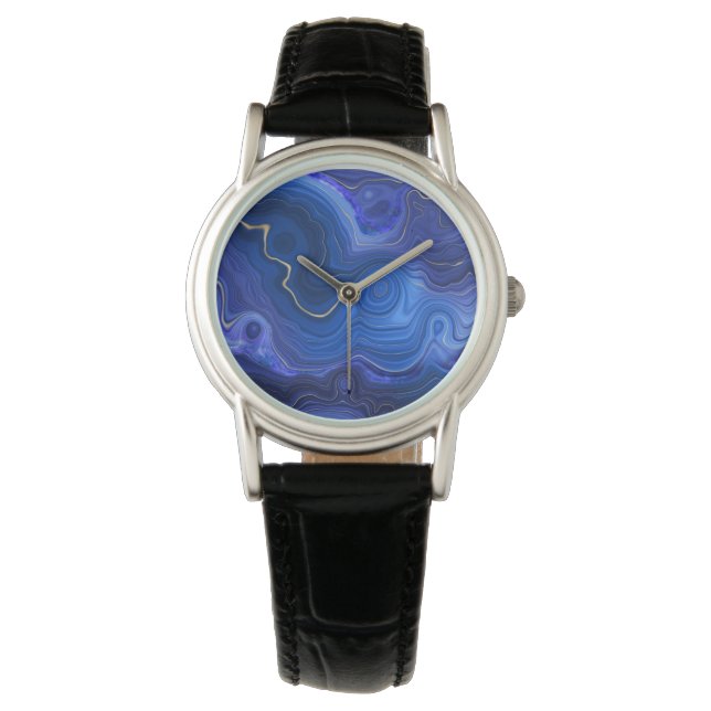 Lapis Lazuli Watch Armbanduhr (Vorderseite)
