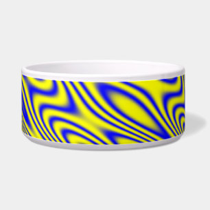 Lapis Lazuli Wirbel Dog Bowl Napf