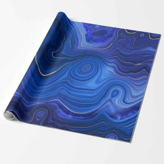 Lapis Lazuli Wrapping Paper Geschenkpapier (Ungerollt)