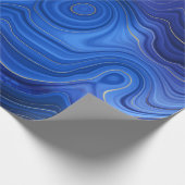 Lapis Lazuli Wrapping Paper Geschenkpapier (Ecke)