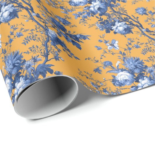 Lapis Rose Wedding Geschenkpapier (Rolleneckpunkt)