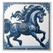 Lapis Stallion: Botanische Majestät Fliese (Vorderseite)