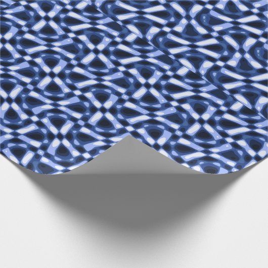 Lapislazuli colours Simulation  Geschenkpapier (Ecke)