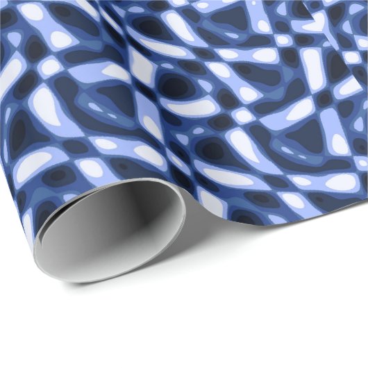 Lapislazuli colours Simulation  Geschenkpapier (Rolleneckpunkt)