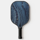 Lapislazuli-Edelstein Pickleball Schläger (Vorderseite)