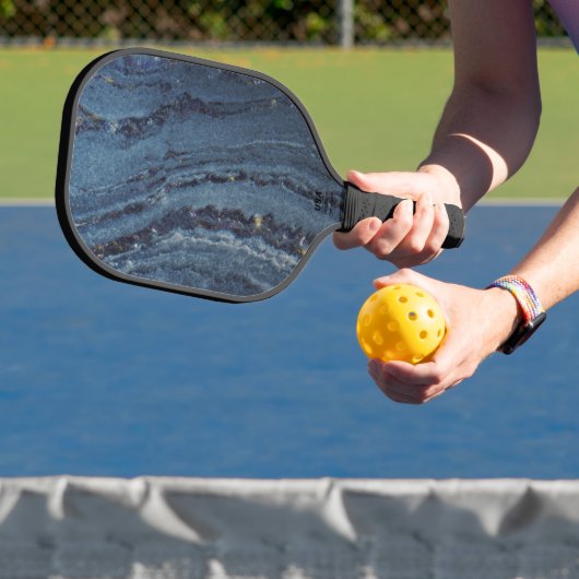 Lapislazuli-Edelstein Pickleball Schläger (InSitu)