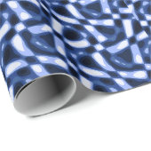 Lapislazuli-Farben-Simulation Geschenkpapier (Rolleneckpunkt)
