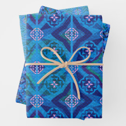 Lapiz Tapestry-Wrap-Papier-Trio Geschenkpapier Set