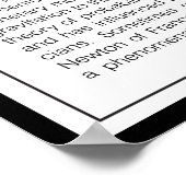 Laplace Poster (Ecke)