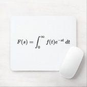 Laplace-Transformation-Gleichung, mathematische Gr Mousepad (Mit Mouse)
