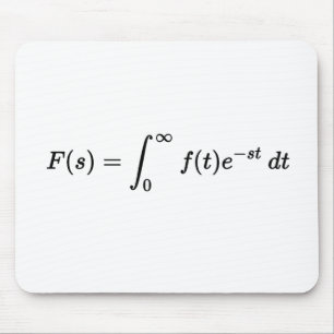 Laplace-Transformation-Gleichung, mathematische Gr Mousepad