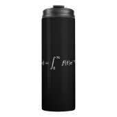 Laplace-Transformation-Gleichung, mathematische Gr Thermosbecher (Vorderseite)