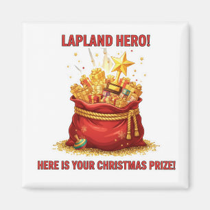 Lapland-Held-Christmas-Preis-Belohnung-Motivation- Magnet