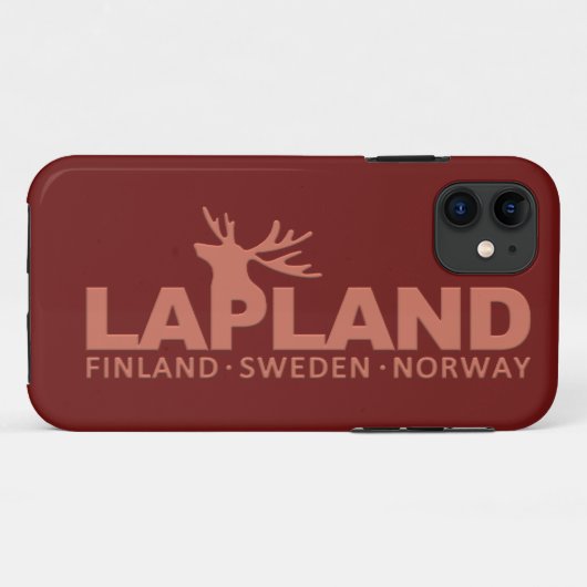 LAPLAND iPhone Case (Rückseite (Horizontal))