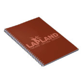 LAPLAND-Notebook Notizblock (Rechte Seite)