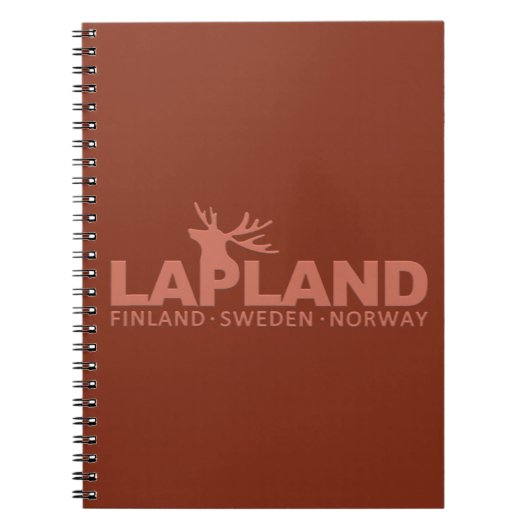 LAPLAND-Notebook Notizblock (Vorderseite)