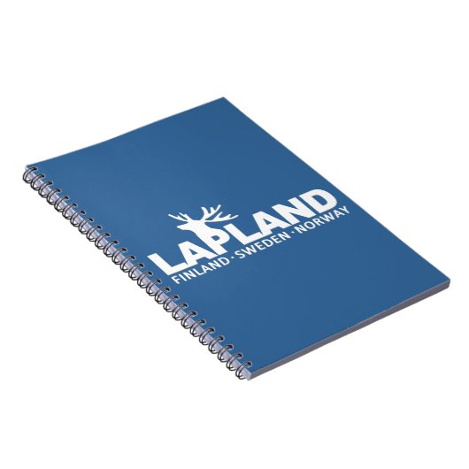 LAPLAND-Notebook Notizblock (Rechte Seite)