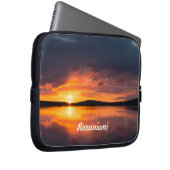 Lapland Sunset Laptopschutzhülle (Vorne Rechts)