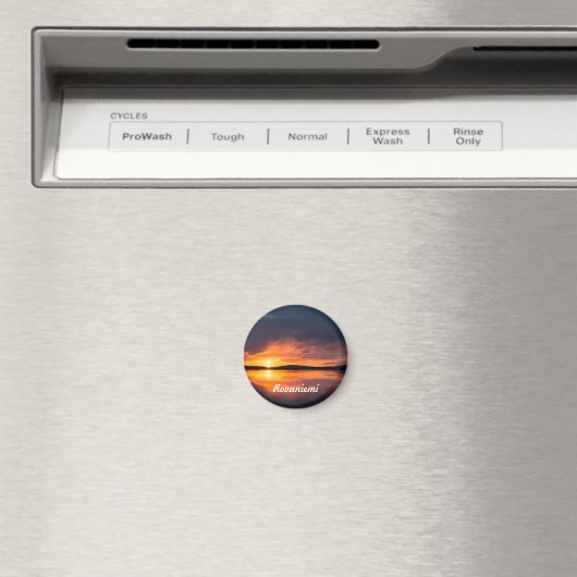 Lapland Sunset Magnet (In Situ (Geschirrspüler))