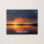 Lapland Sunset Puzzle (Horizontal)