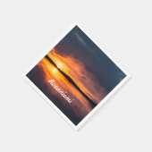 Lapland Sunset Serviette (Ecke)