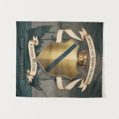 Laporte dit Saint Georges Wappen 1 Wandteppich (Vorderseite (Horizontal))