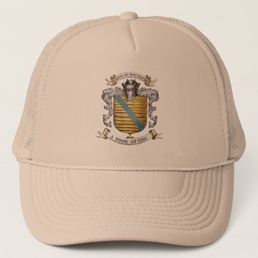 Laporte dit Saint Georges Wappen 2 Truckerkappe (Vorderseite)