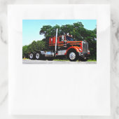 Lapp ist ein Modell-Aufkleber Rechteckiger Aufkleber (Tasche)