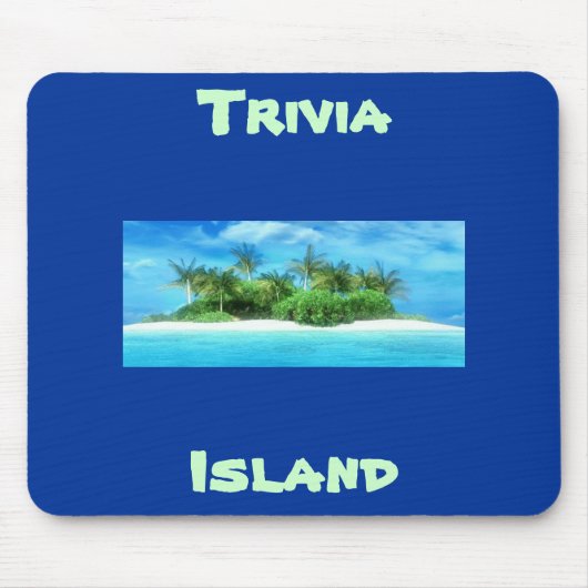 Lappalien-Insel-Mausunterlage Mousepad (Vorne)