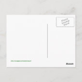 Läppchen am St. Patrick's Day Postkarte (Rückseite)