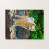 Lapphund Hund. Puzzle (Horizontal)