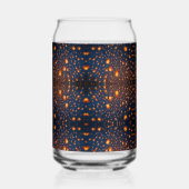 Läppige Himmelslaternen in der Nacht Dosenglas (Rückseite)