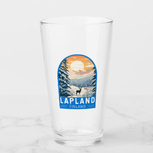 Lappland Finnland - Kunst Vintag Glas