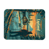 Lappland Finnland Magnet (Horizontal)