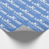LAPPLAND-Gewohnheits-Packpapier Geschenkpapier (Ecke)