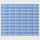LAPPLAND-Gewohnheits-Packpapier Geschenkpapier (Flach)