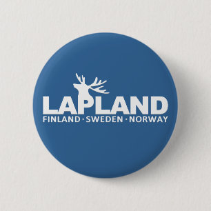 LAPPLAND-Gewohnheitsknopf Button