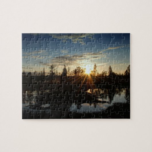 Lappland im Sommer - Puzzlespiel Puzzle (Horizontal)