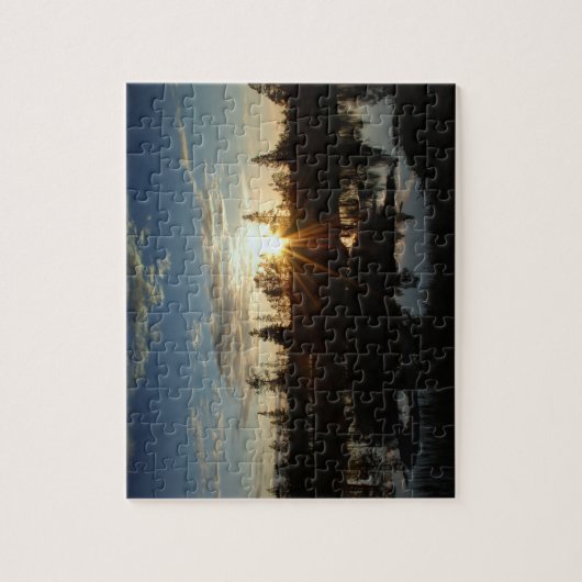 Lappland im Sommer - Puzzlespiel Puzzle (Vertikal)