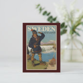 Lappland Schweden Postkarte (Stehend Vorderseite)
