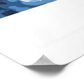 Lappland-Ski-Szene-Wandkunst 1 Poster (Ecke)