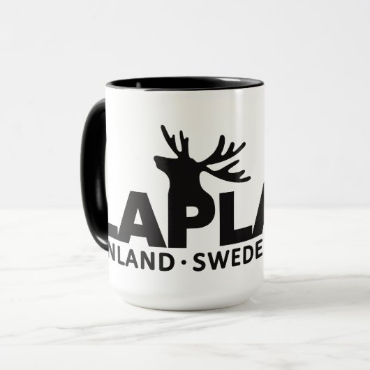 LAPPLAND-Tassen - wählen Sie Art u. Farbe Tasse (Vorderseite Links)