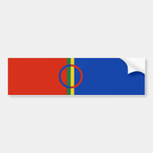 Lapplandflagge (Weihnachten) (Sami) (Laplander)