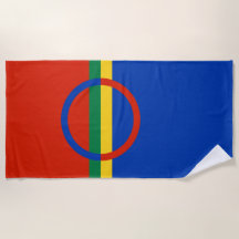 Lapplandflagge (Weihnachten) (Sami) (Laplander)