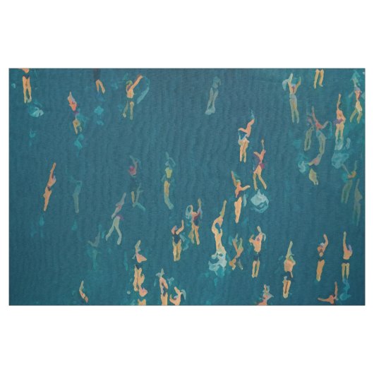 Läppwellen Stoff (Fat Quarter (45,7 x 55,9 cm))