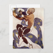 L'Apres Midi d'un Faune Postkarte (Vorne/Hinten)