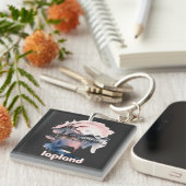 Laptop-Abenteuer Schlüsselanhänger (Vorderseite rechts)